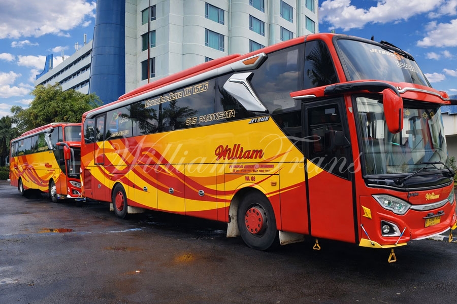 Perjalanan Wisata Rombongan Jakarta ke Ancol dengan Big Bus William Trans
